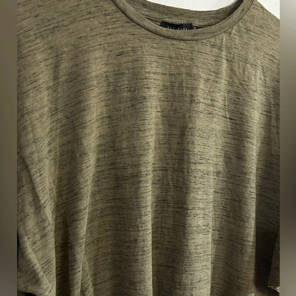 TED BAKER LONDON High Low Space Dye Tee - Picture 3 of 8
